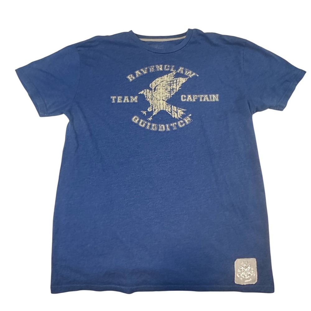 Ravenclaw Team Captain Blue Mens Graphic Shirt Suze L